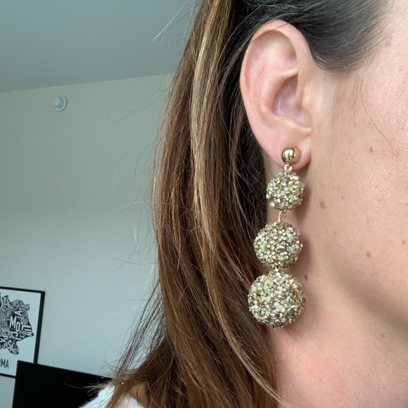 Aldo Jewelry - Gold Color Ball Earrings